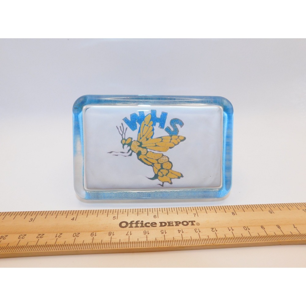 1940's Winchester High School Winchester Indiana Paperweight